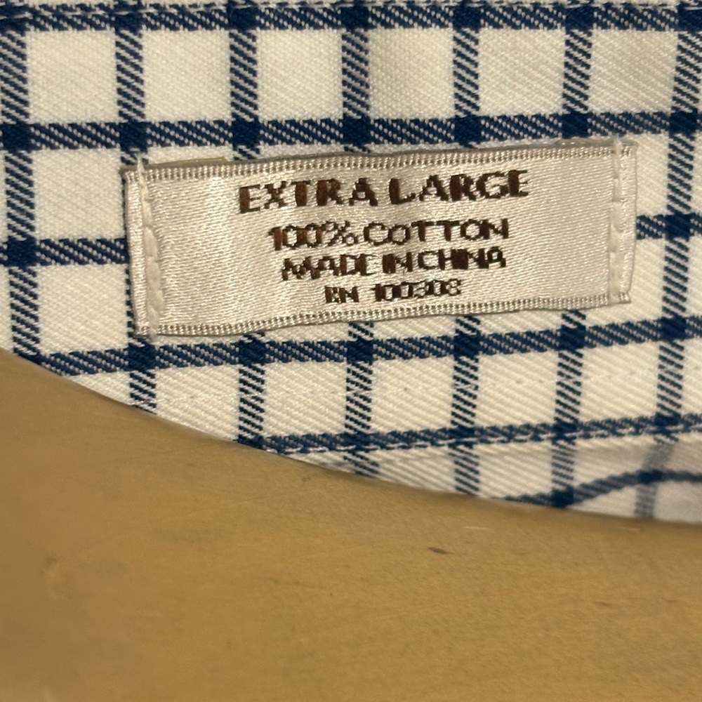 Peter Millar Windowpane Check Button down - Picture 7 of 9